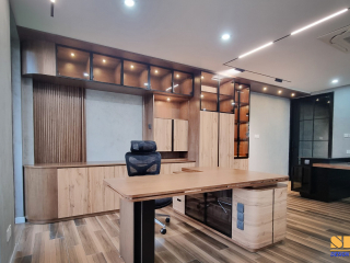 VĂN PHÒNG DELI YOURS | QUẬN 2 | BỐ TRÍ NỘI THẤT PHÒNG GIÁM ĐỐC ẤN TƯỢNG