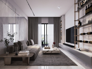 CĂN HỘ 2 PHÒNG NGỦ | KHÔNG GIAN HIỆN ĐẠI, ẤM CÚNG CHO GIA ĐÌNH TRẺ