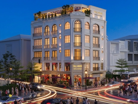 FULL HOUSE COFFEE & APARTMENT – BIỂU TƯỢNG KIẾN TRÚC TÂN CỔ ĐIỂN GIỮA LÒNG ĐÔ THỊ