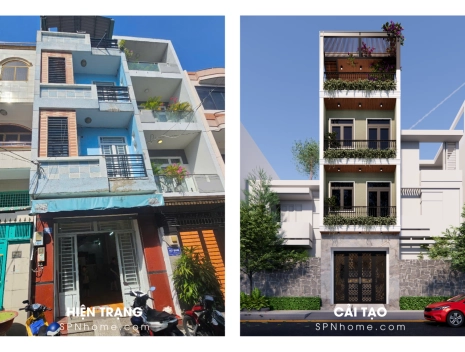 CẢI TẠO NHÀ PHỐ | TÂN PHÚ | NHÀ MỚI ĐÚNG Ý GIA CHỦ
