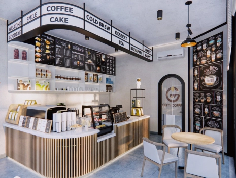 VĂN PHÒNG KẾT HỢP COFFEE | KHÔNG GIAN TRẺ TRUNG VÀ HIỆU QUẢ